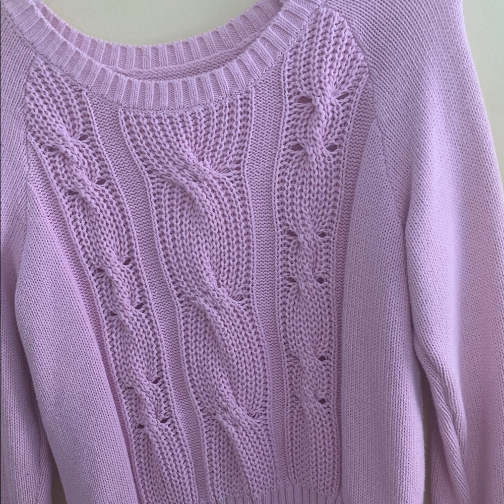 Pink sweatshirt